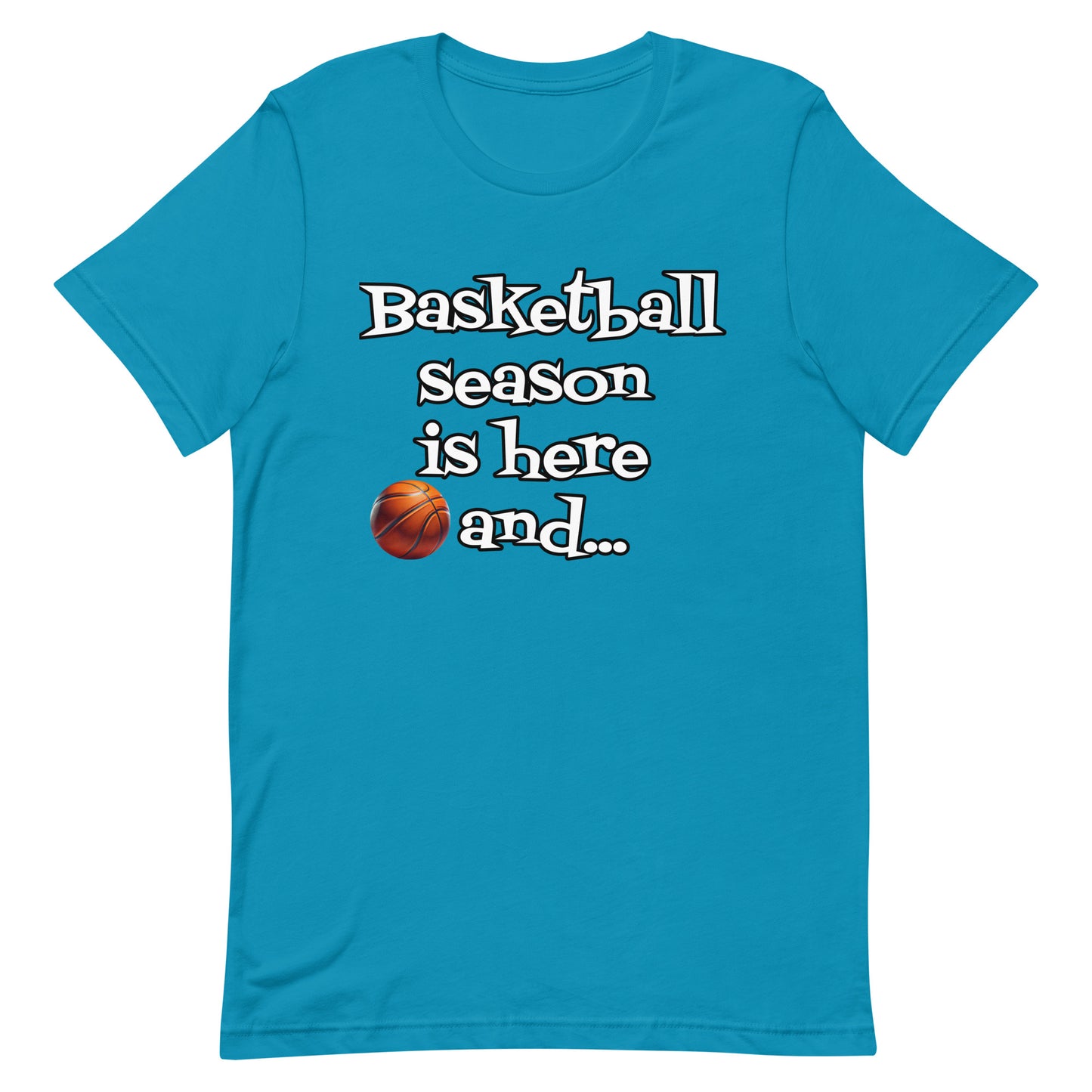 Basketball Season - Adult t-shirt