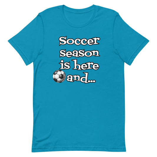 Soccer Season - Adult T-shirt