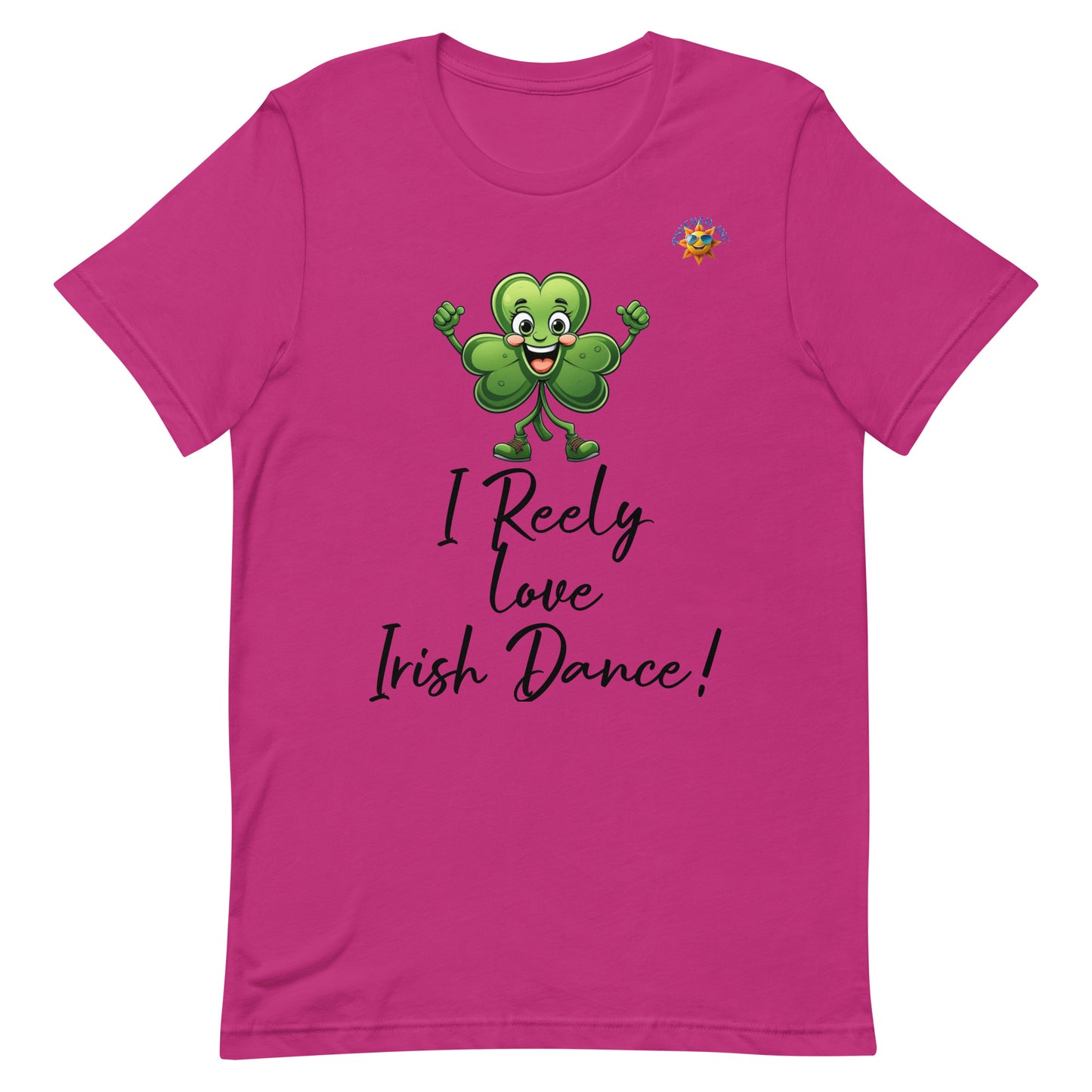 I Reely Love Irish Dance! Adult T-shirt