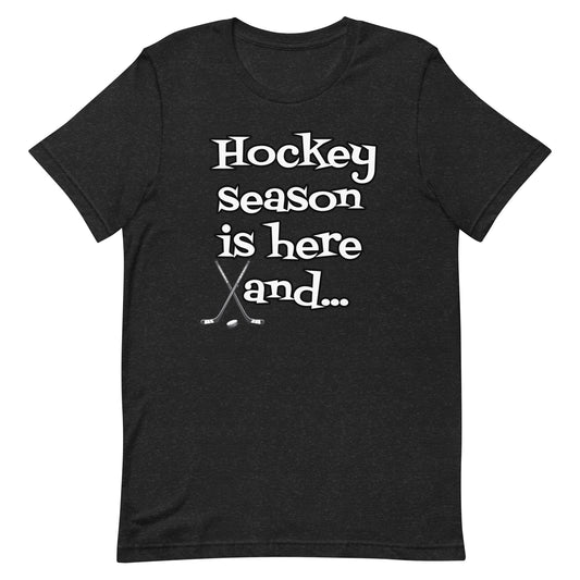 Hockey Season - Adult T-shirt