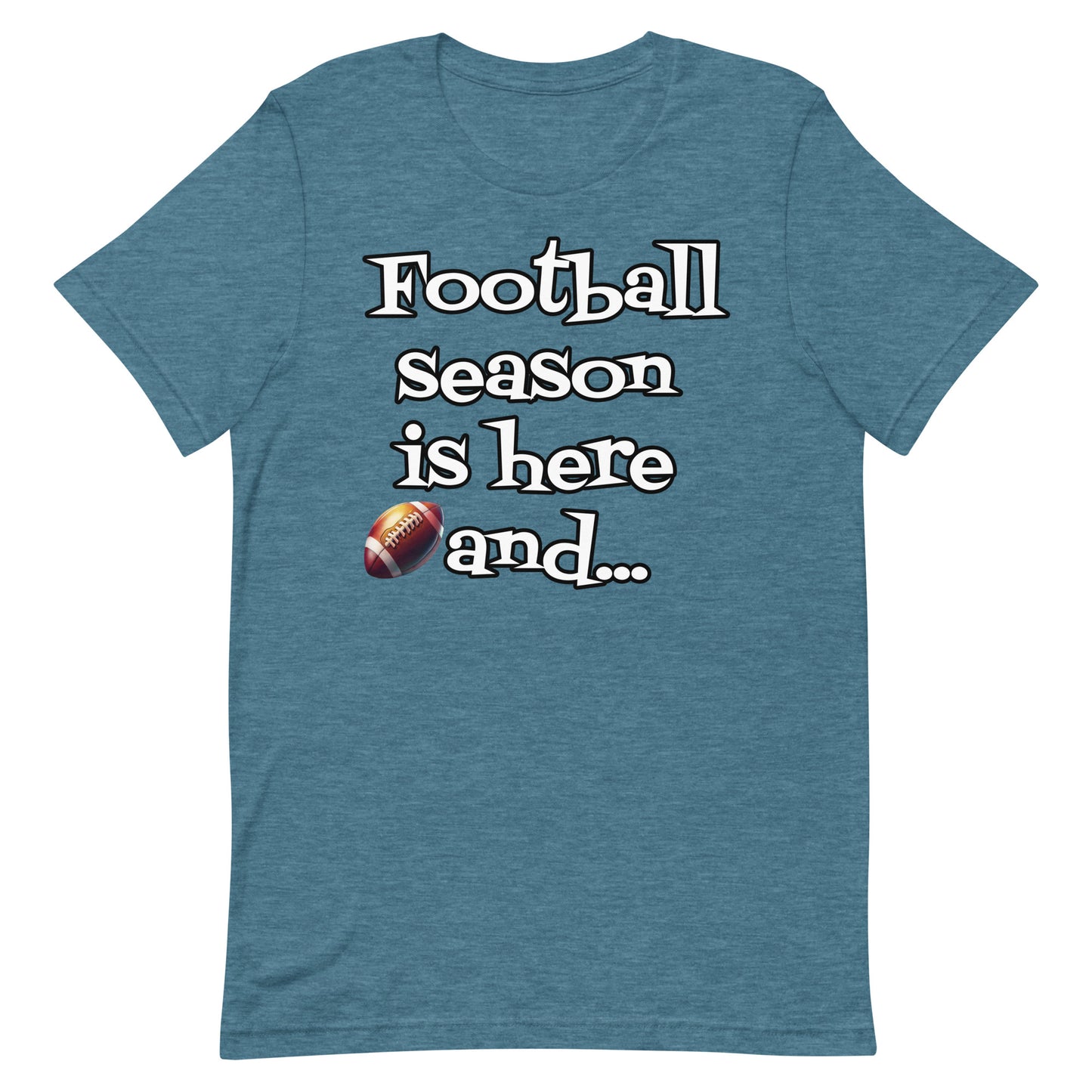 Football Season - Adult t-shirt