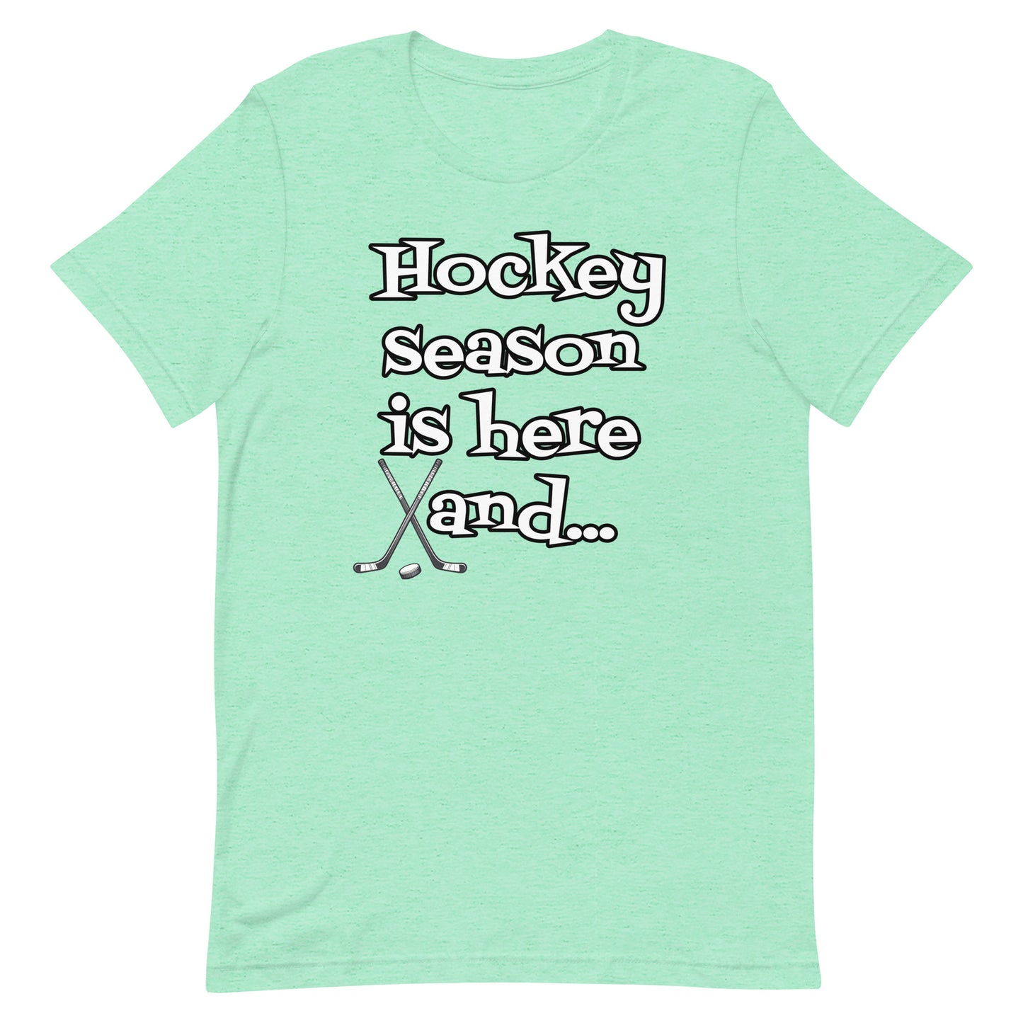 Hockey Season - Adult T-shirt