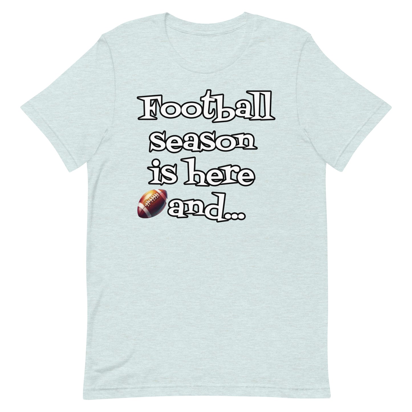 Football Season - Adult t-shirt