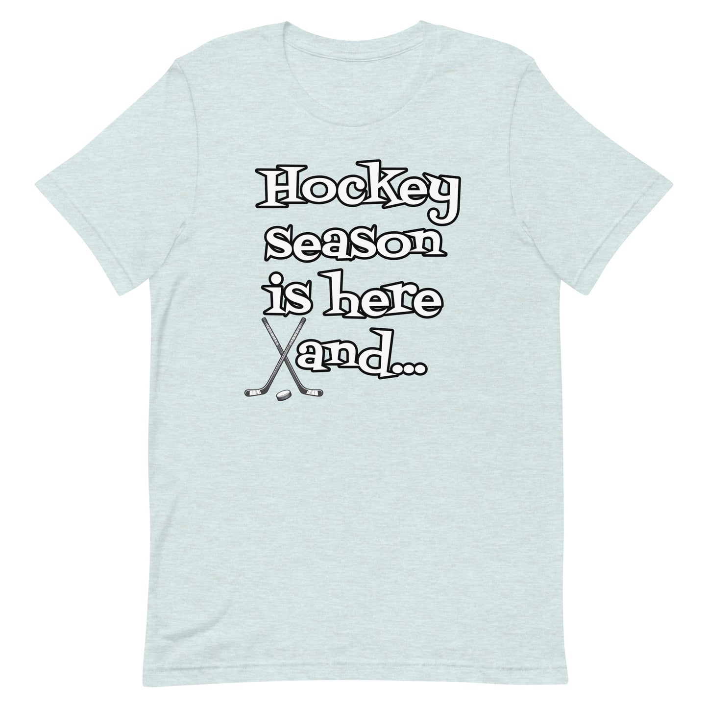 Hockey Season - Adult T-shirt