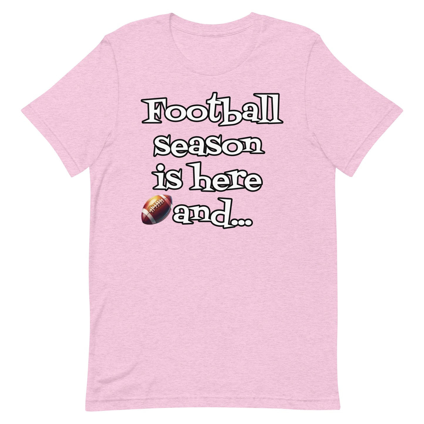 Football Season - Adult t-shirt