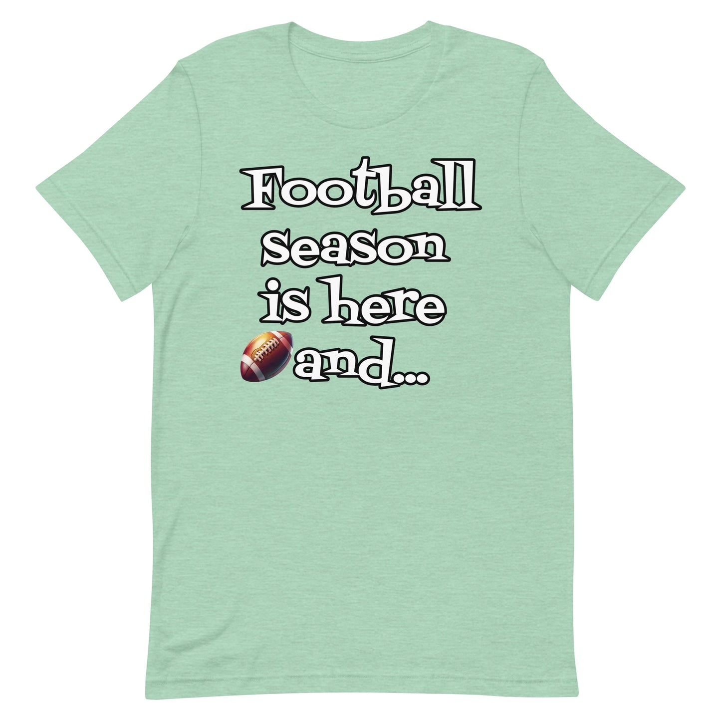 Football Season - Adult t-shirt