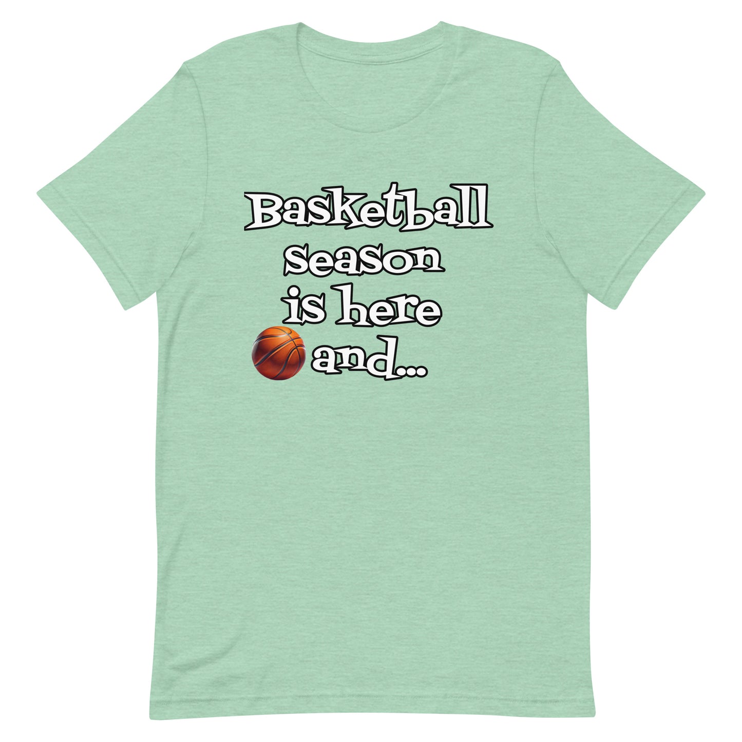 Basketball Season - Adult t-shirt