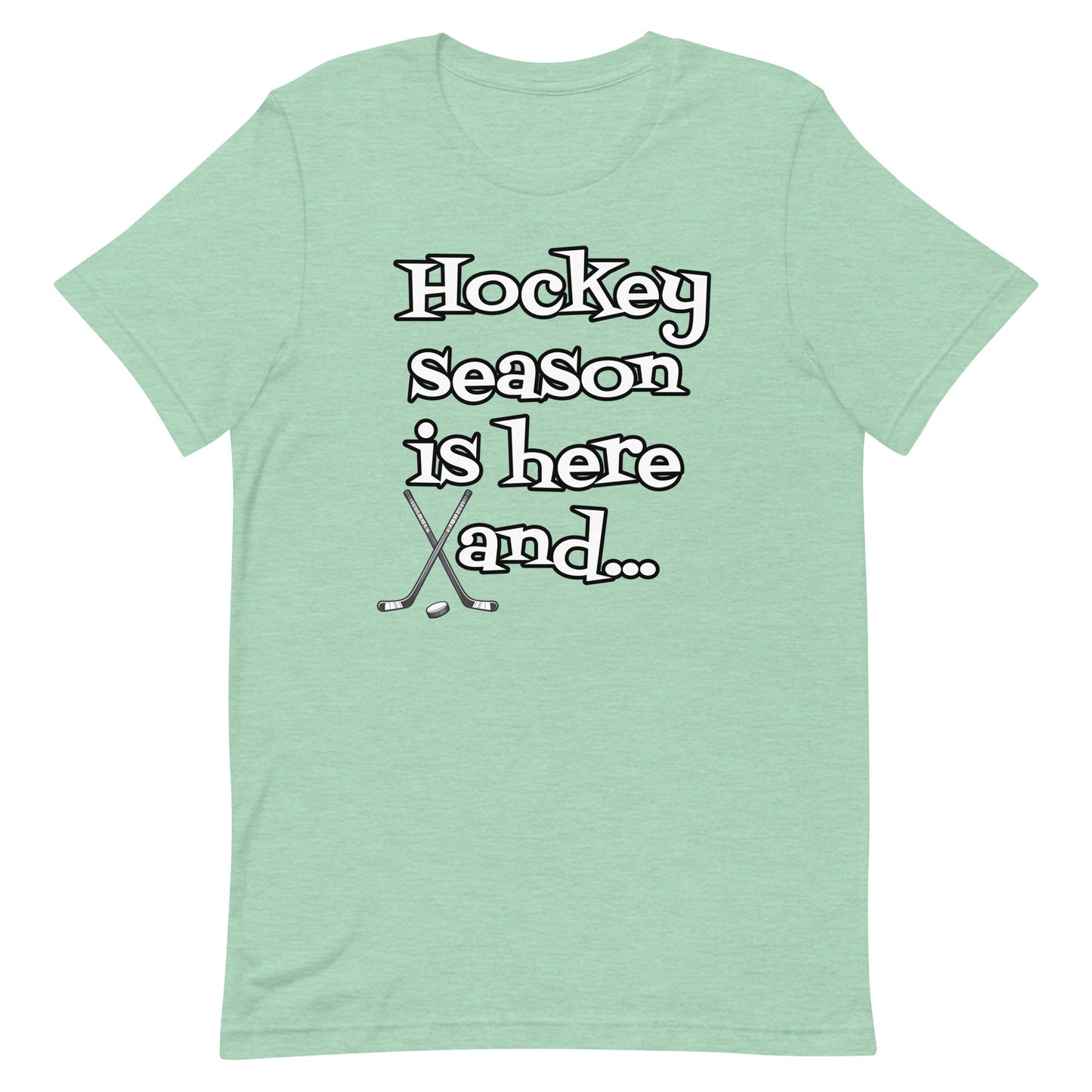 Hockey Season - Adult T-shirt