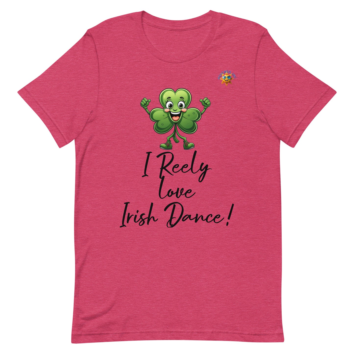 I Reely Love Irish Dance! Adult T-shirt