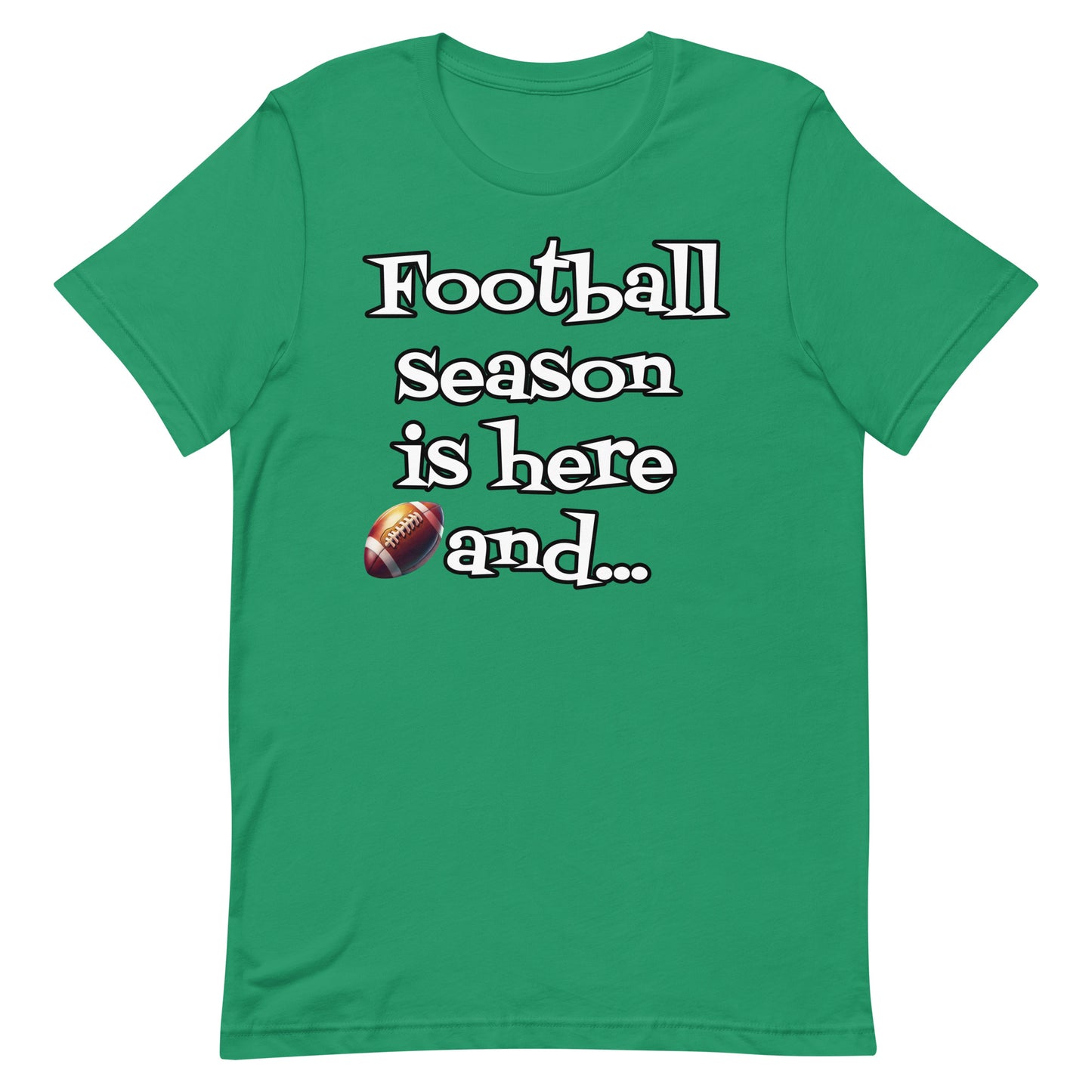 Football Season - Adult t-shirt