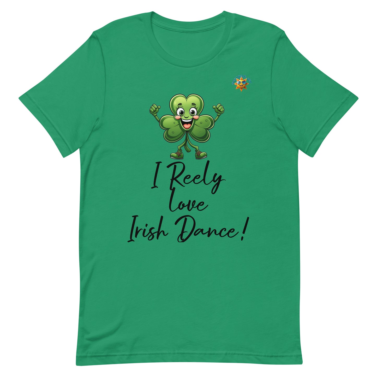 I Reely Love Irish Dance! Adult T-shirt