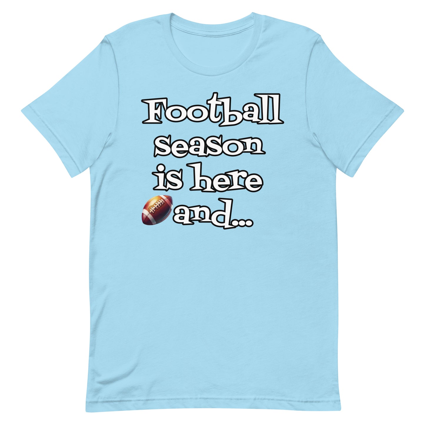 Football Season - Adult t-shirt