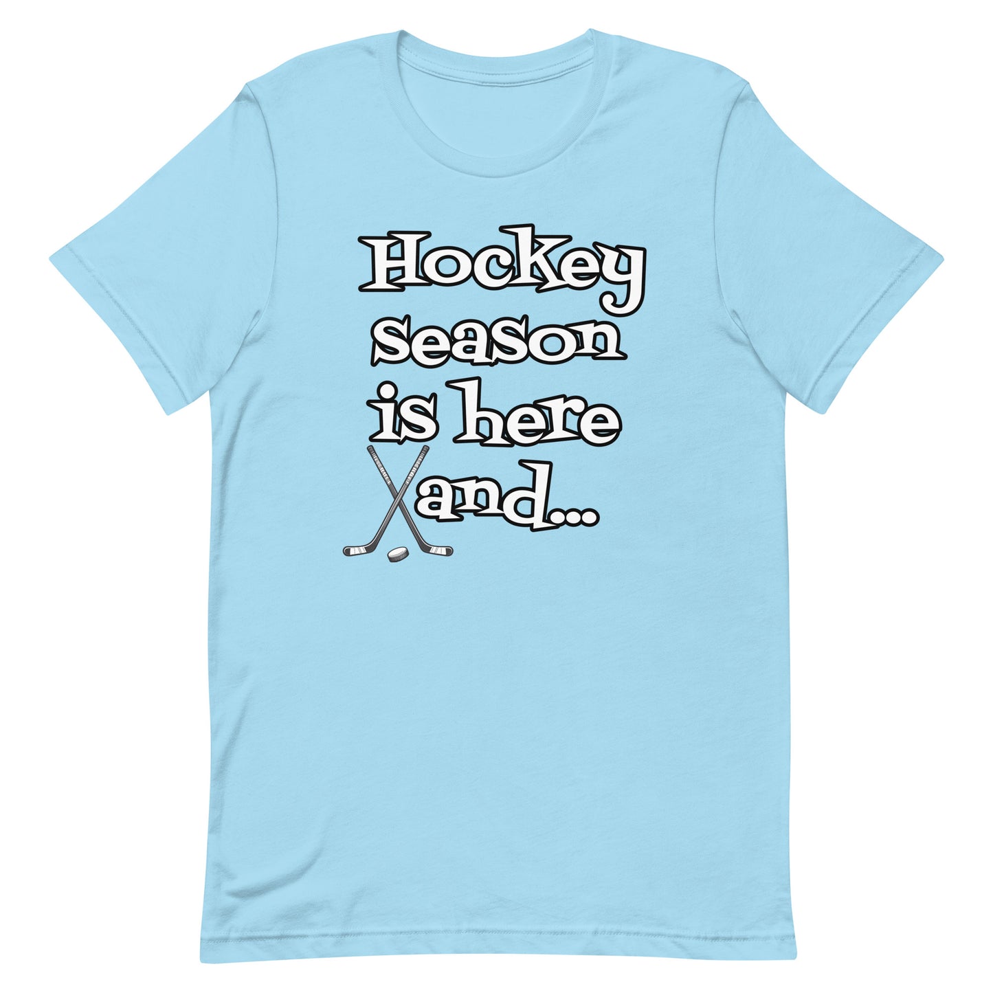 Hockey Season - Adult T-shirt