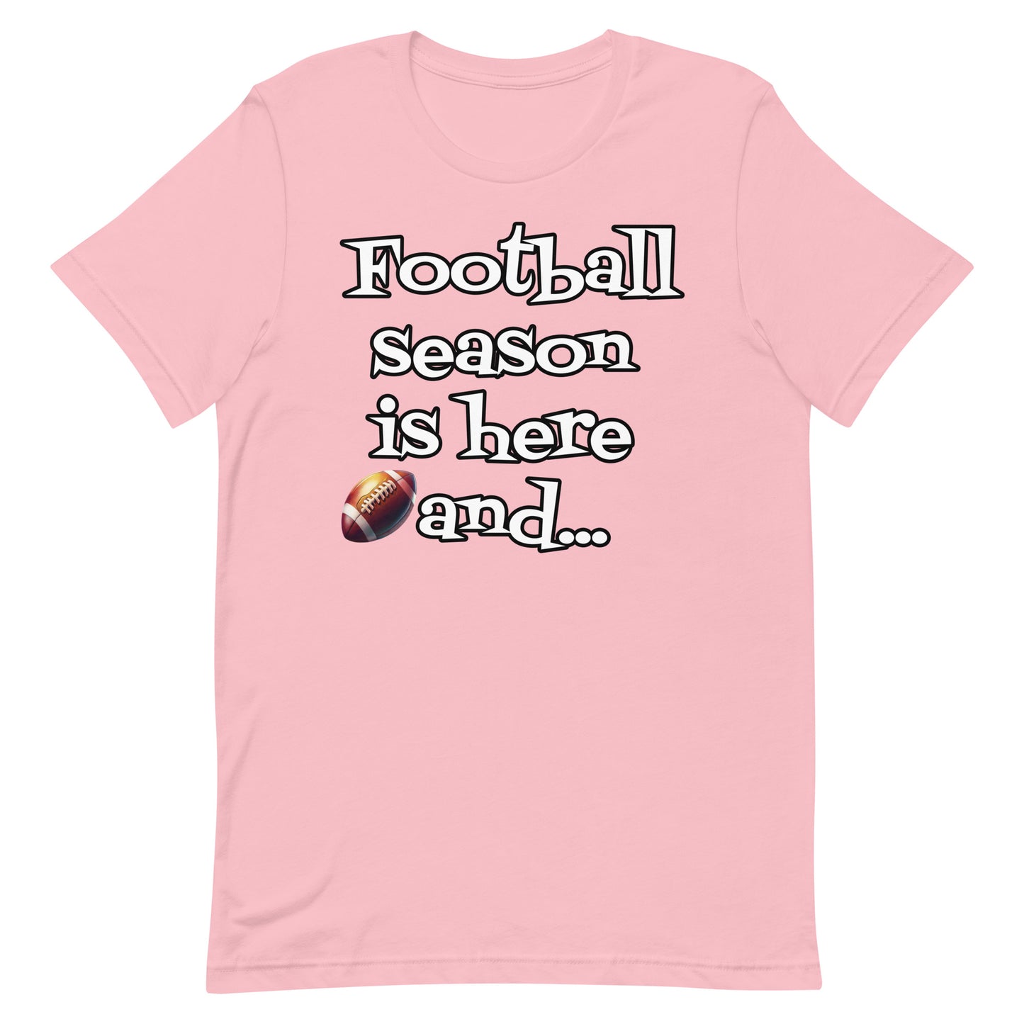 Football Season - Adult t-shirt