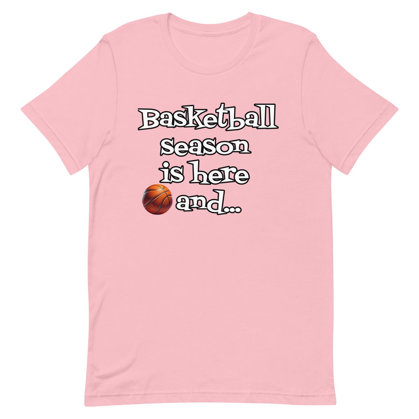 Basketball Season - Adult t-shirt