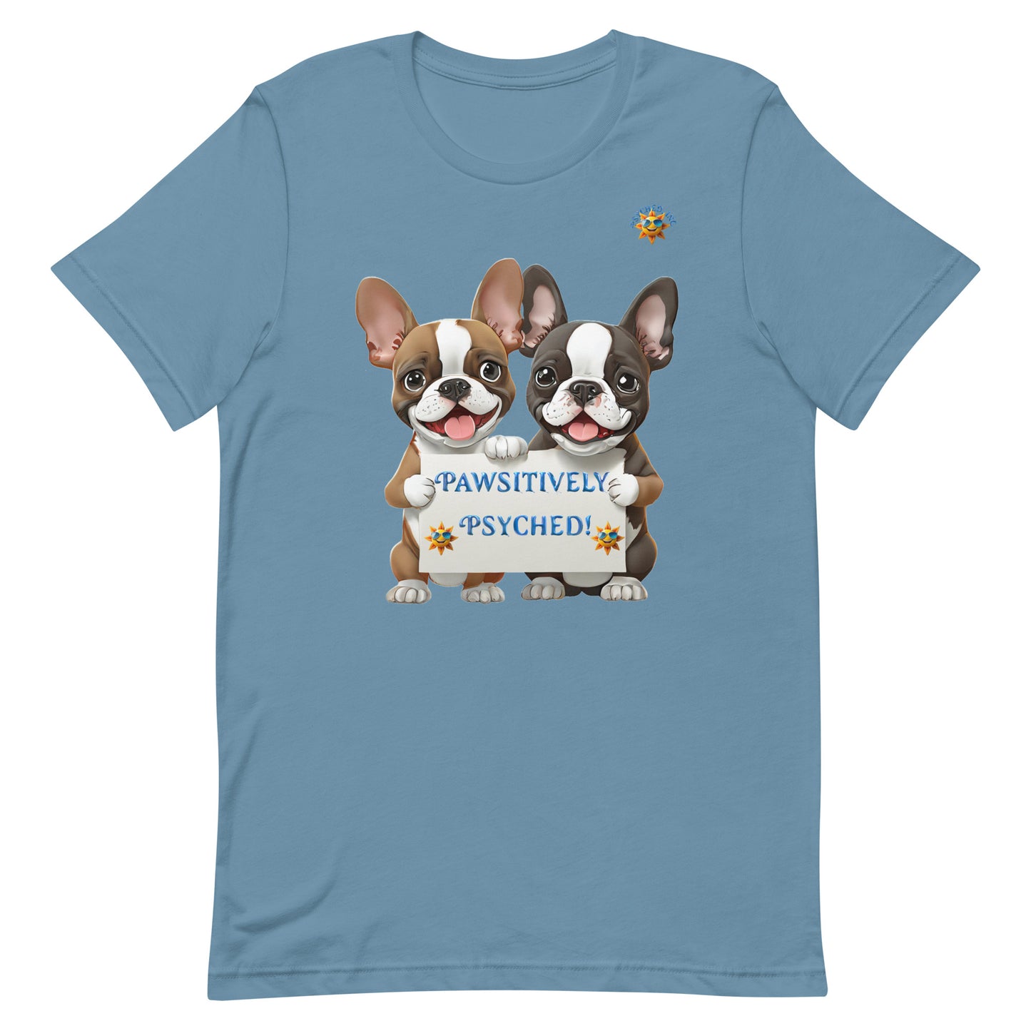 Pawsitively Psyched - Adult T-shirt