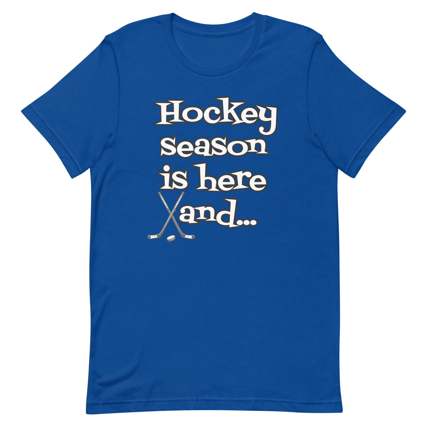 Hockey Season - Adult T-shirt